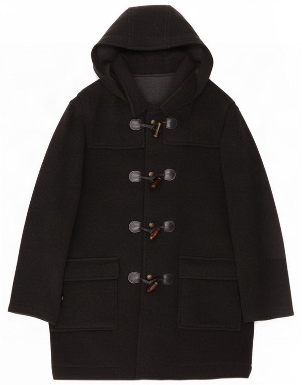 Paul & Shark Mens Hooded Duffle Coat UK 40 Large Grey