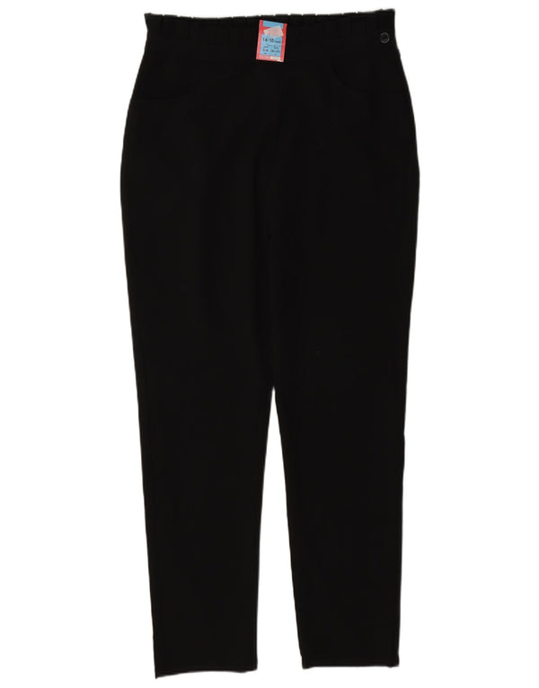 Marks & Spencer Girls High Waist Suit Trousers 14-15 Years W28 L26 Black