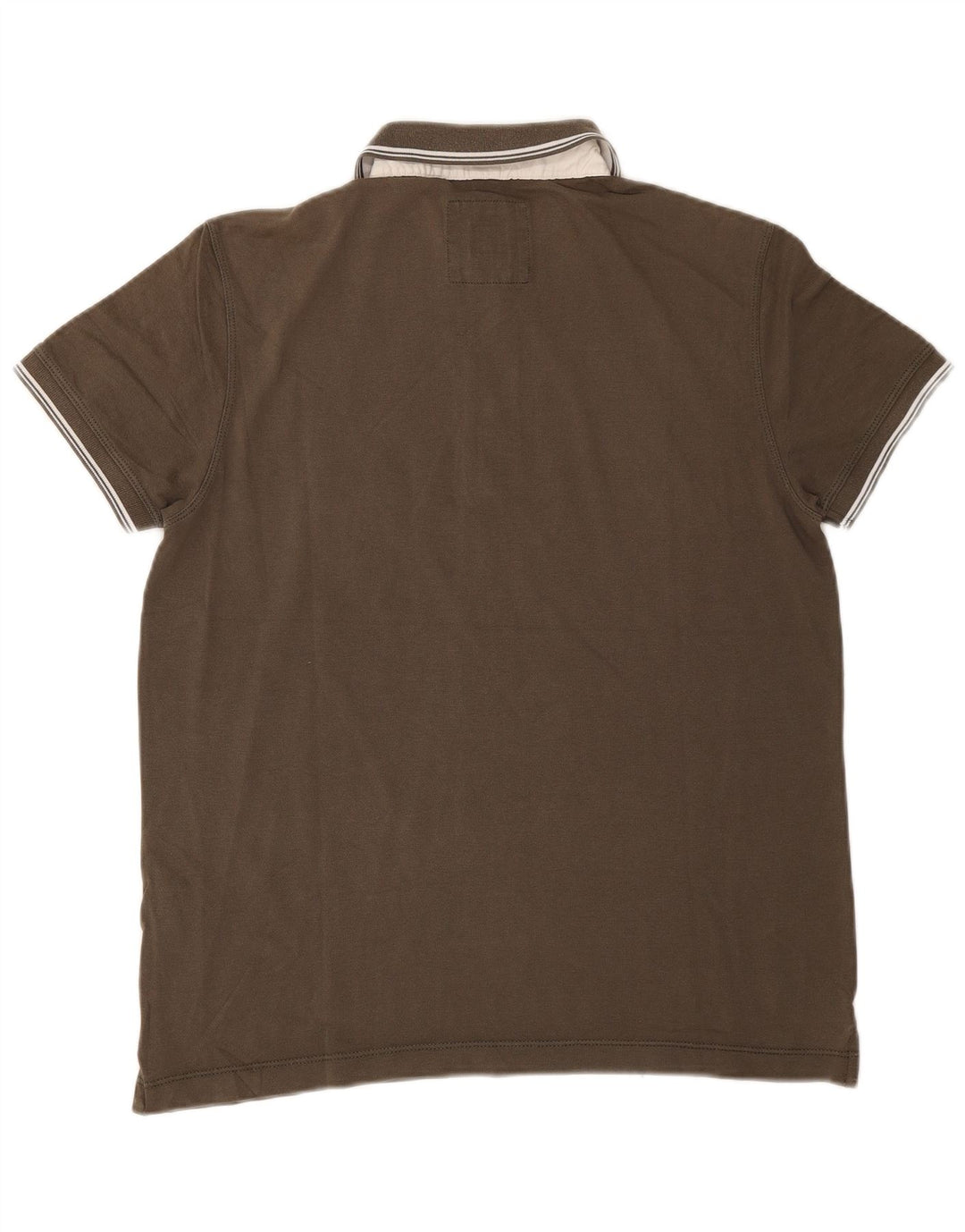 Hugo Boss Mens Regular Fit Polo Shirt Small Khaki Cotton