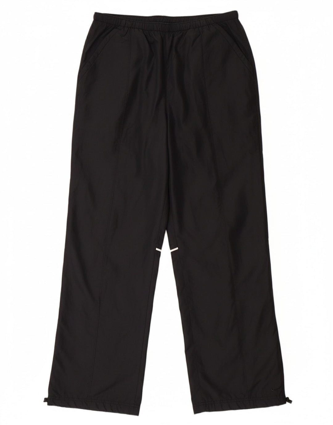 NIKE Womens Windbreaker Trousers Medium Black Polyester Sports