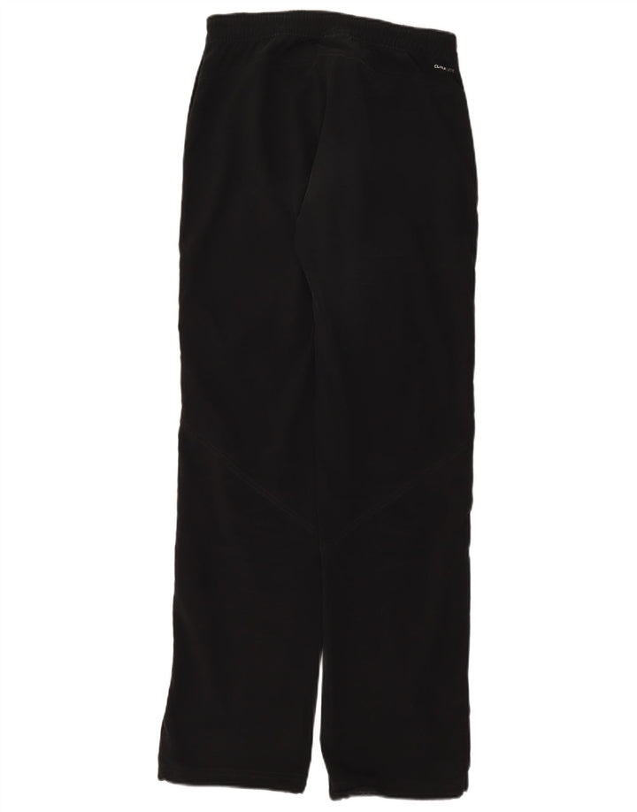 Adidas Womens Climalite Tracksuit Trousers UK 8 Small Black Polyester