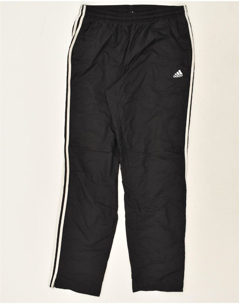 ADIDAS Mens Tracksuit Trousers Large Black Polyester Vintage Adidas and Second-Hand Adidas from Messina Hembry 