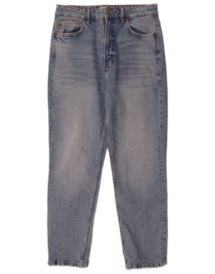 Zara Womens Tapered Jeans EU 40 Medium W30 L28 Blue Cotton