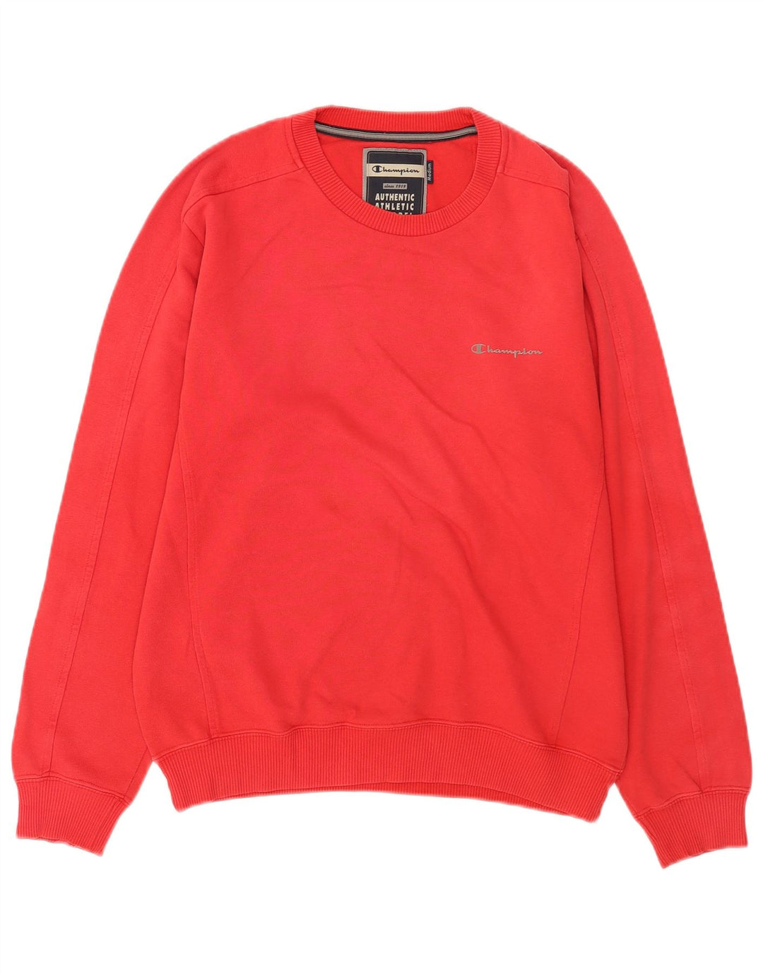 Champion Mens Sweatshirt Jumper Medium Red Cotton