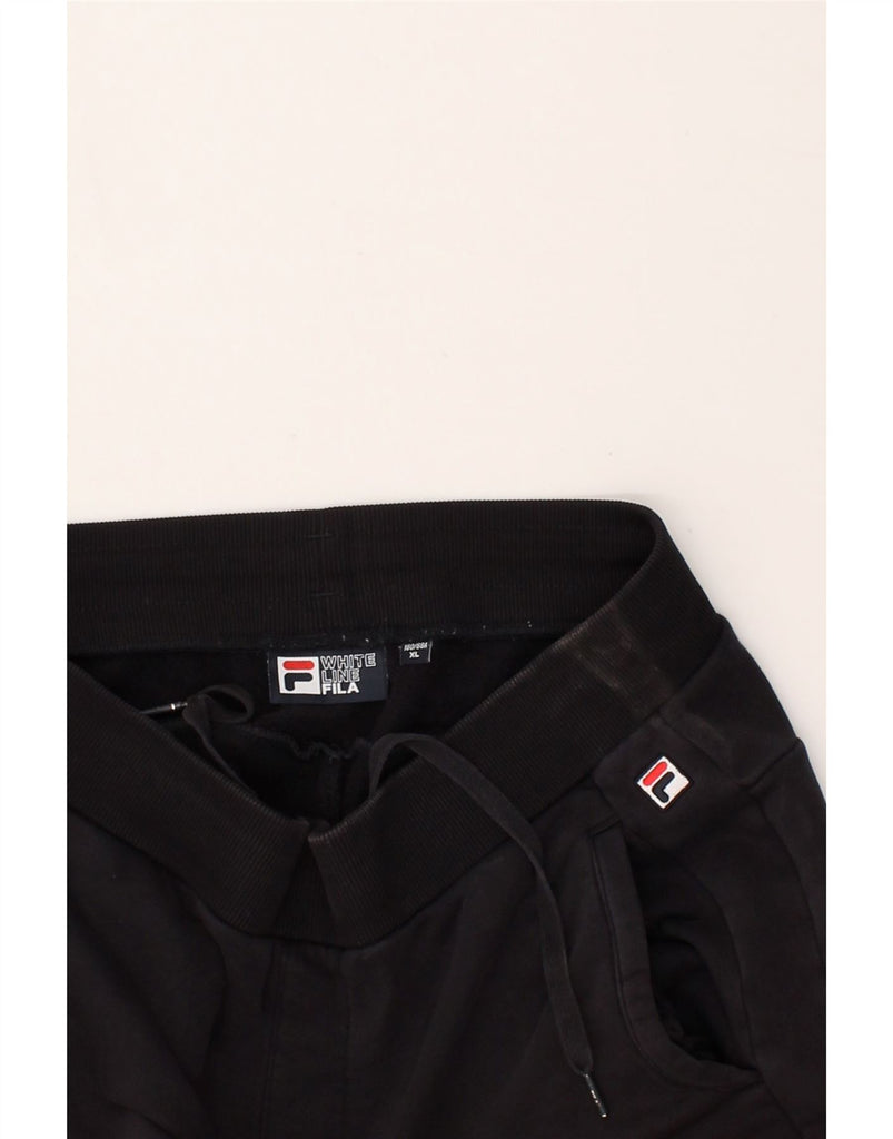 FILA Mens Tracksuit Trousers Joggers XL Navy Blue Cotton | Vintage Fila | Thrift | Second-Hand Fila | Used Clothing | Messina Hembry 