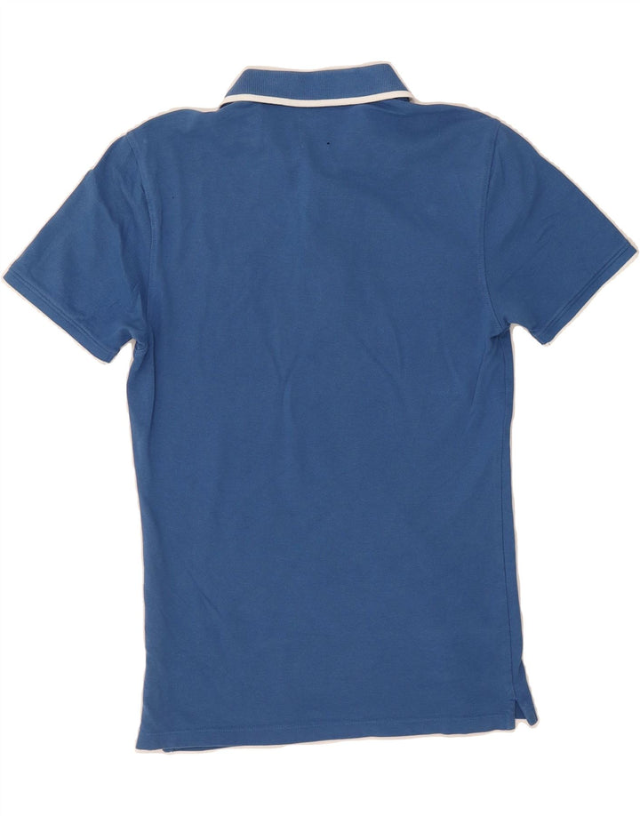 LEVI'S Mens Slim Fit Polo Shirt XS Blue Cotton