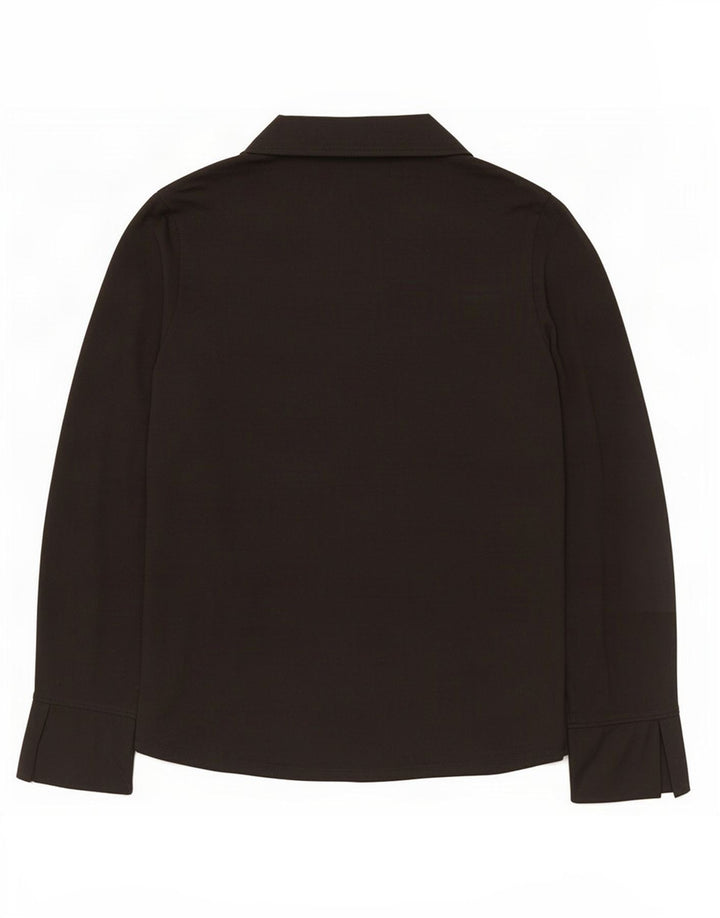 Marks & Spencer Womens Pullover Shirt UK 20 2XL Black Viscose