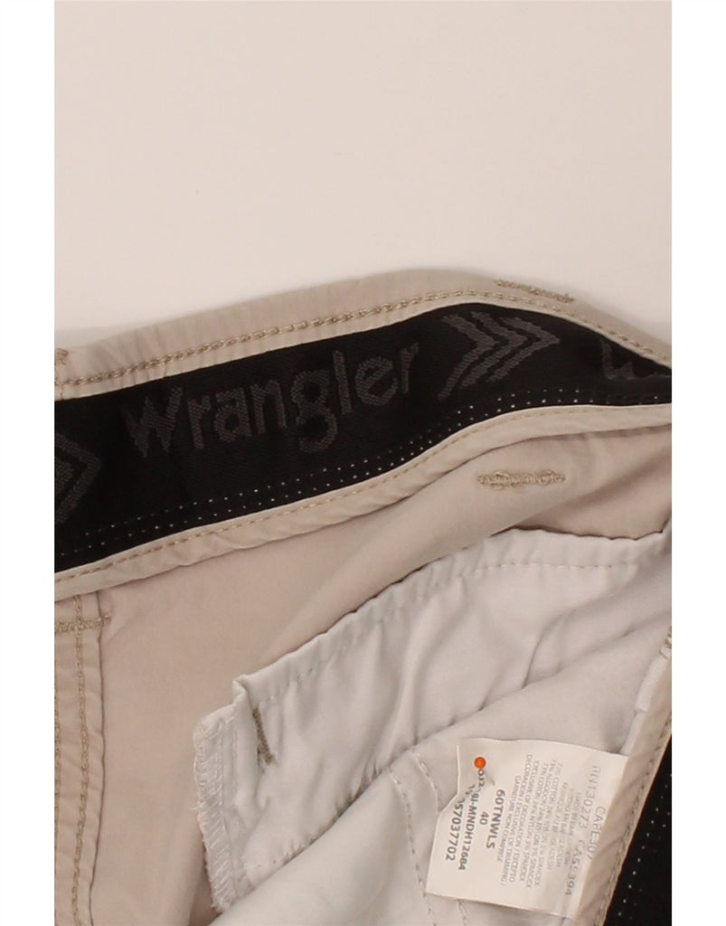 WRANGLER Mens Cargo Shorts W40 XL Beige Cotton Vintage Wrangler and Second-Hand Wrangler from Messina Hembry 