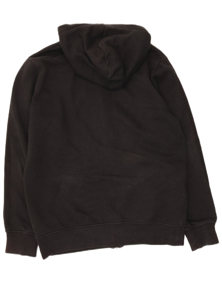 Adidas Mens Zip Hoodie Sweater Medium Black Cotton
