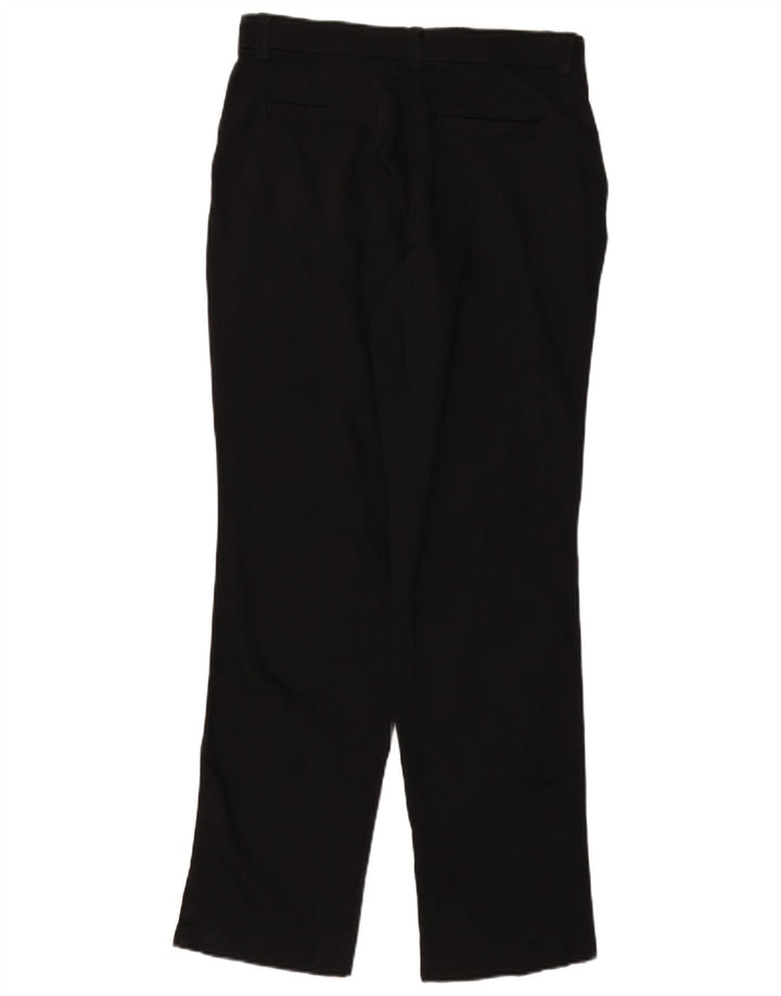 LEE Womens Straight Chino Trousers W30 L31  Black