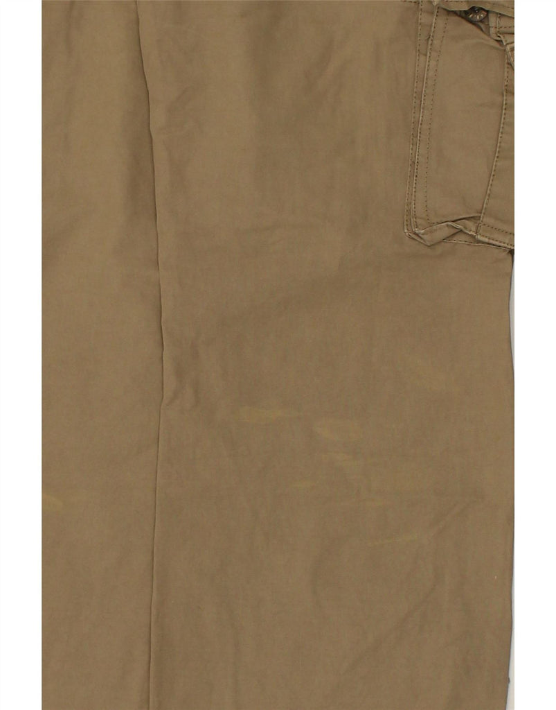 OVIESSE Mens Straight Cargo Trousers IT 48 Medium W32 L33  Khaki Cotton Vintage Oviesse and Second-Hand Oviesse from Messina Hembry 