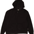 EDDIE BAUER Womens Oversized Zip Hoodie Sweater UK 16 Large Black Vintage Eddie Bauer and Second-Hand Eddie Bauer from Messina Hembry 