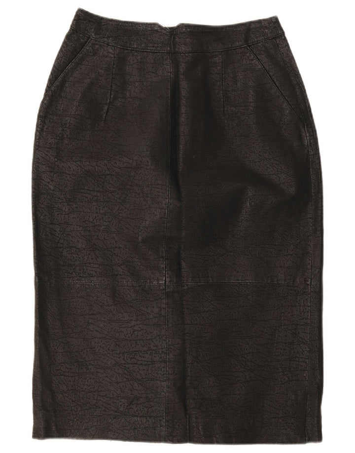 Vintage Womens Pencil Skirt EU 38 Medium W28 Black