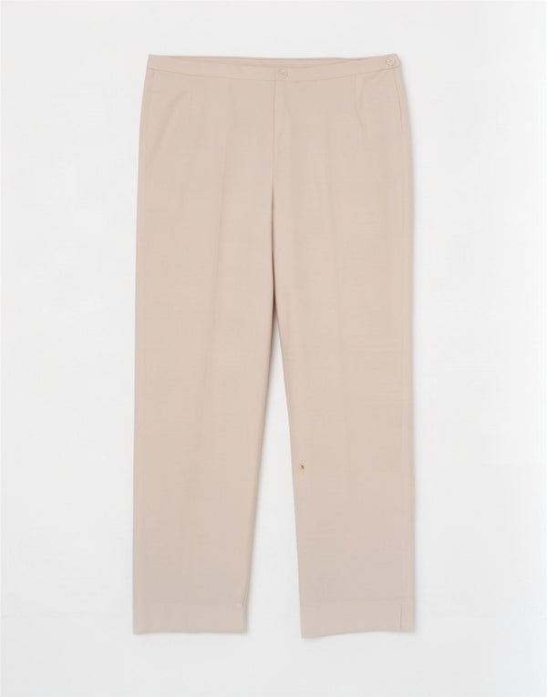 Marks & Spencer Womens Straight Casual Trousers UK 18 XL W36 L29 White