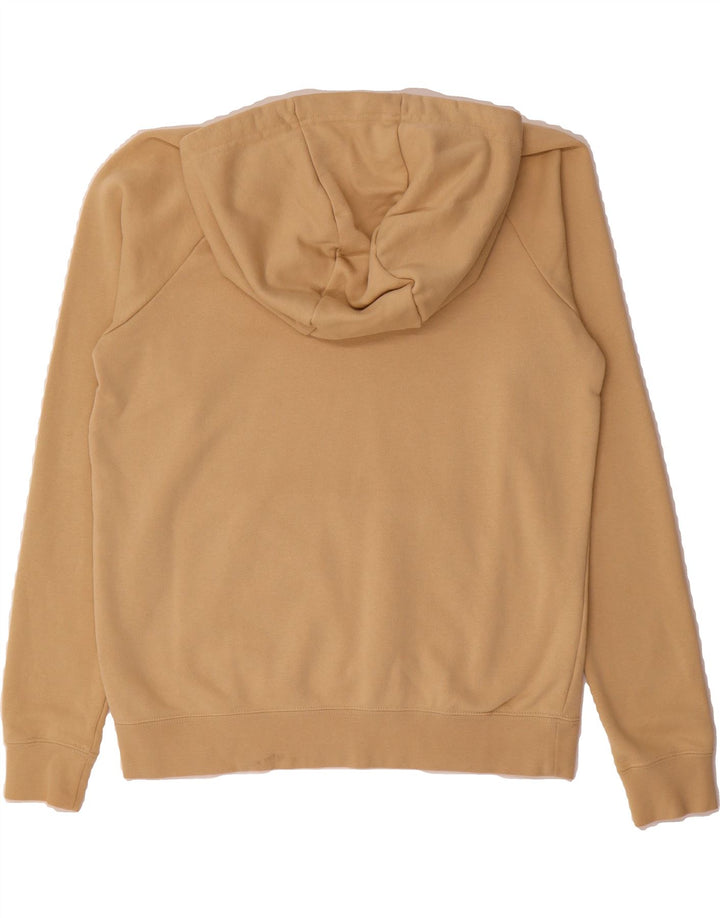 NIKE Womens Hoodie Jumper UK 14 Medium Beige Cotton Vintage Nike and Second-Hand Nike from Messina Hembry 