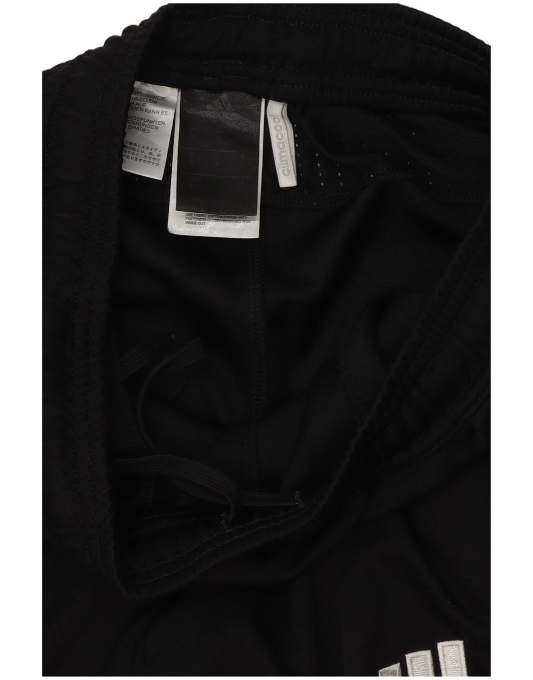 Adidas Mens Climacool Tracksuit Trousers Small Black Polyester
