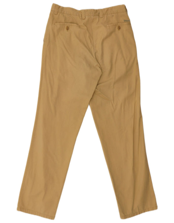 Camel Active Mens Pegged Suit Trousers EU 48 Medium W33 L32 Beige Cotton