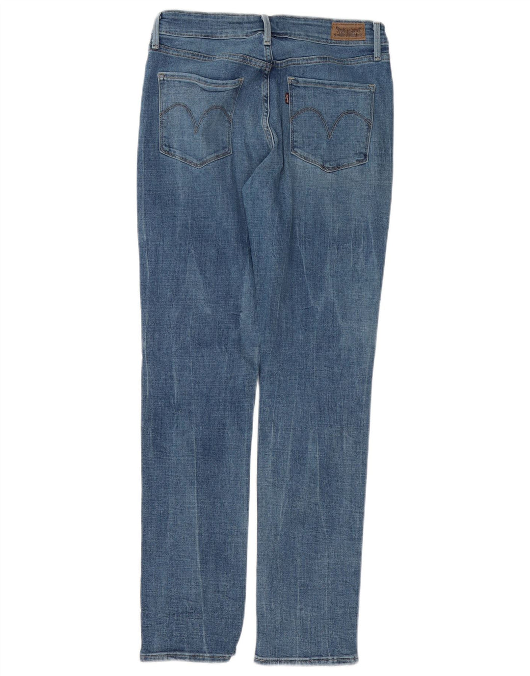 Levi's Womens Distressed Skinny Jeans US 8 Medium W29 L32 Blue Cotton