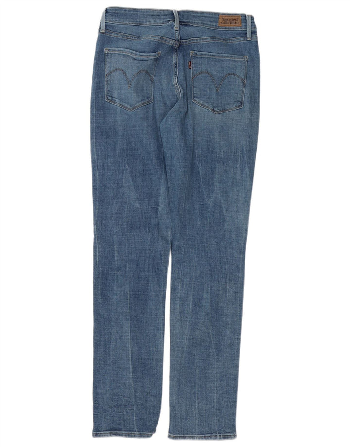 Levi's Womens Distressed Skinny Jeans US 8 Medium W29 L32 Blue Cotton