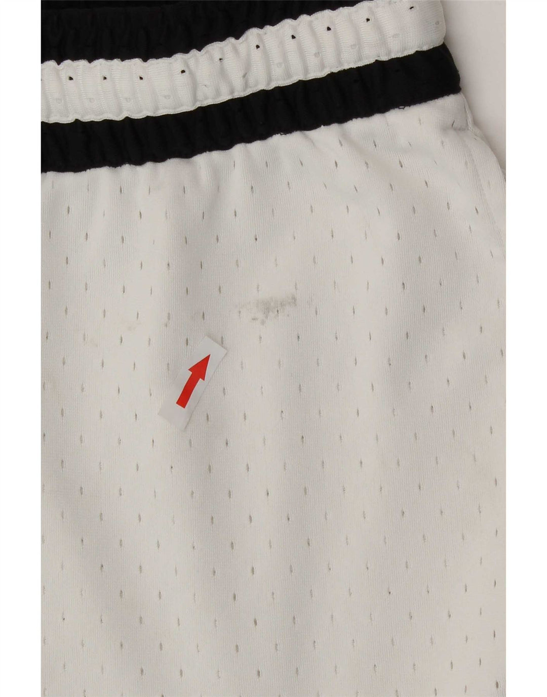 Jordan Mens Dri Fit Graphic Sport Shorts Medium White Colourblock Polyester