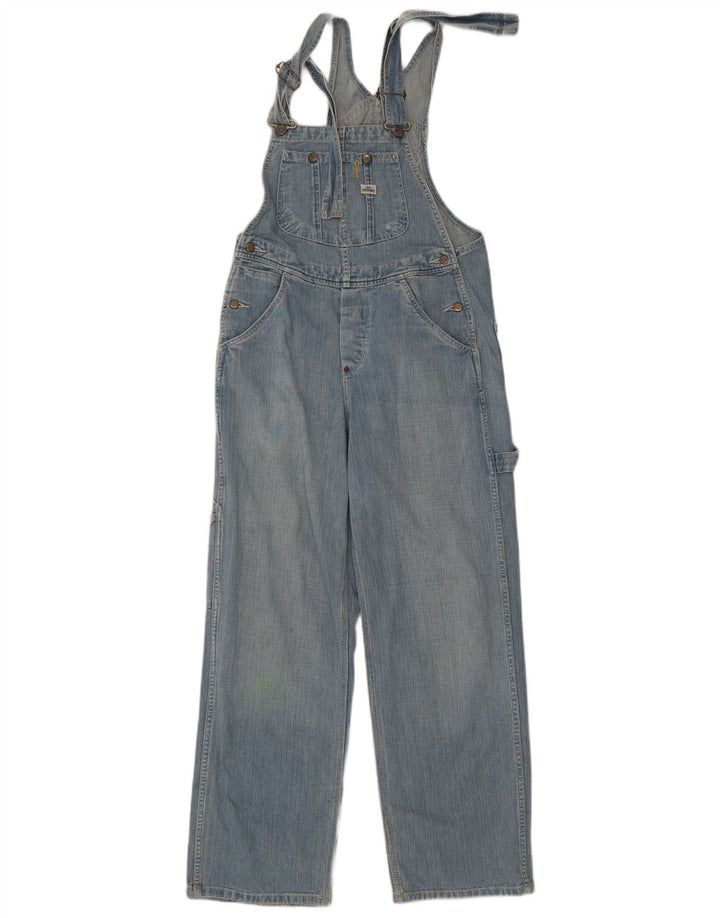 Lee Mens Dungarees Jeans Small W32 L30 Blue Cotton