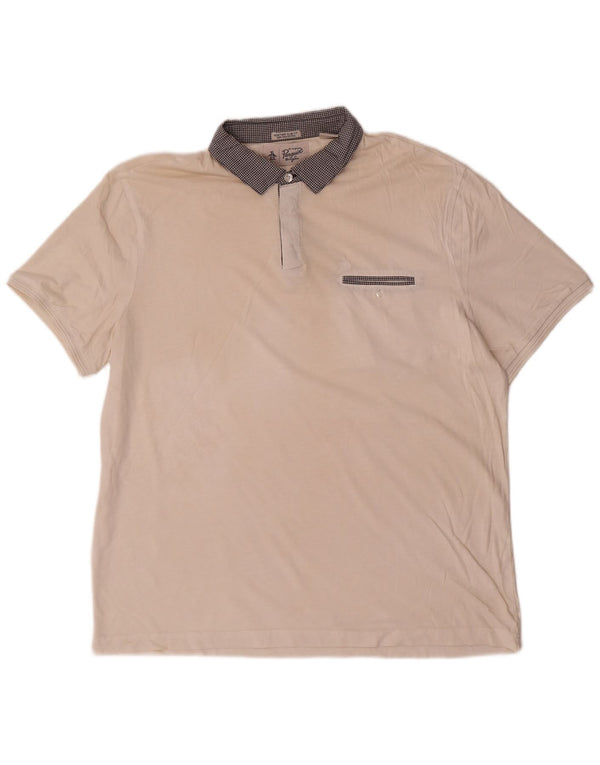 Penguin Mens Heritage Slim Fit Polo Shirt XL White Cotton