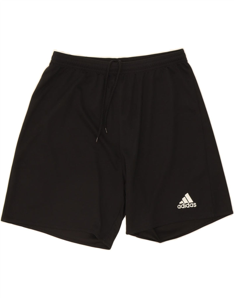 ADIDAS Mens Climalite Sport Shorts Medium Black Polyester Vintage Adidas and Second-Hand Adidas from Messina Hembry 