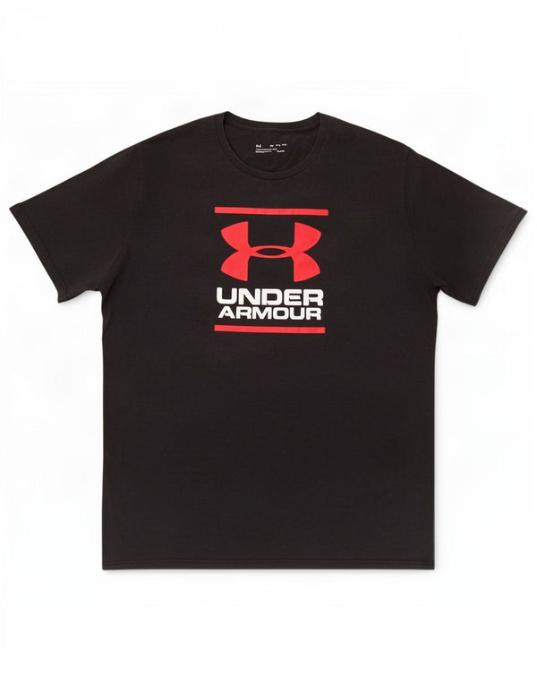 Under Armour Mens Heat Gear Loose Fit Graphic T-Shirt Top 2XL Black