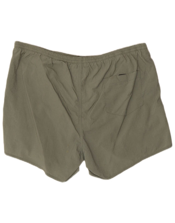 Nike Mens Sport Shorts UK 34/35 Large  Green Nylon