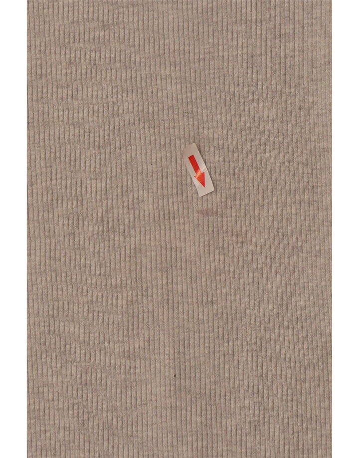 Zara Womens Trafaluc Straight Skirt Small W26 Grey Colourblock Polyester