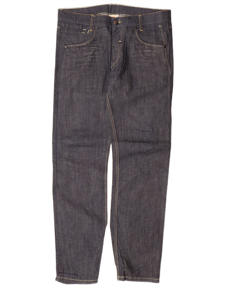 ZARA Mens Straight Jeans EU 46 XL W36 L33 Navy Blue
