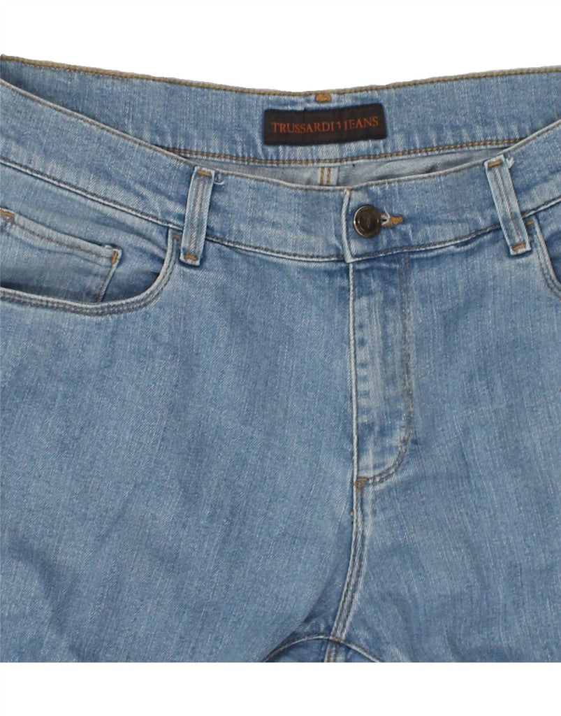 TRUSSARDI Mens Straight Jeans W36 L30  Blue | Vintage Trussardi | Thrift | Second-Hand Trussardi | Used Clothing | Messina Hembry 