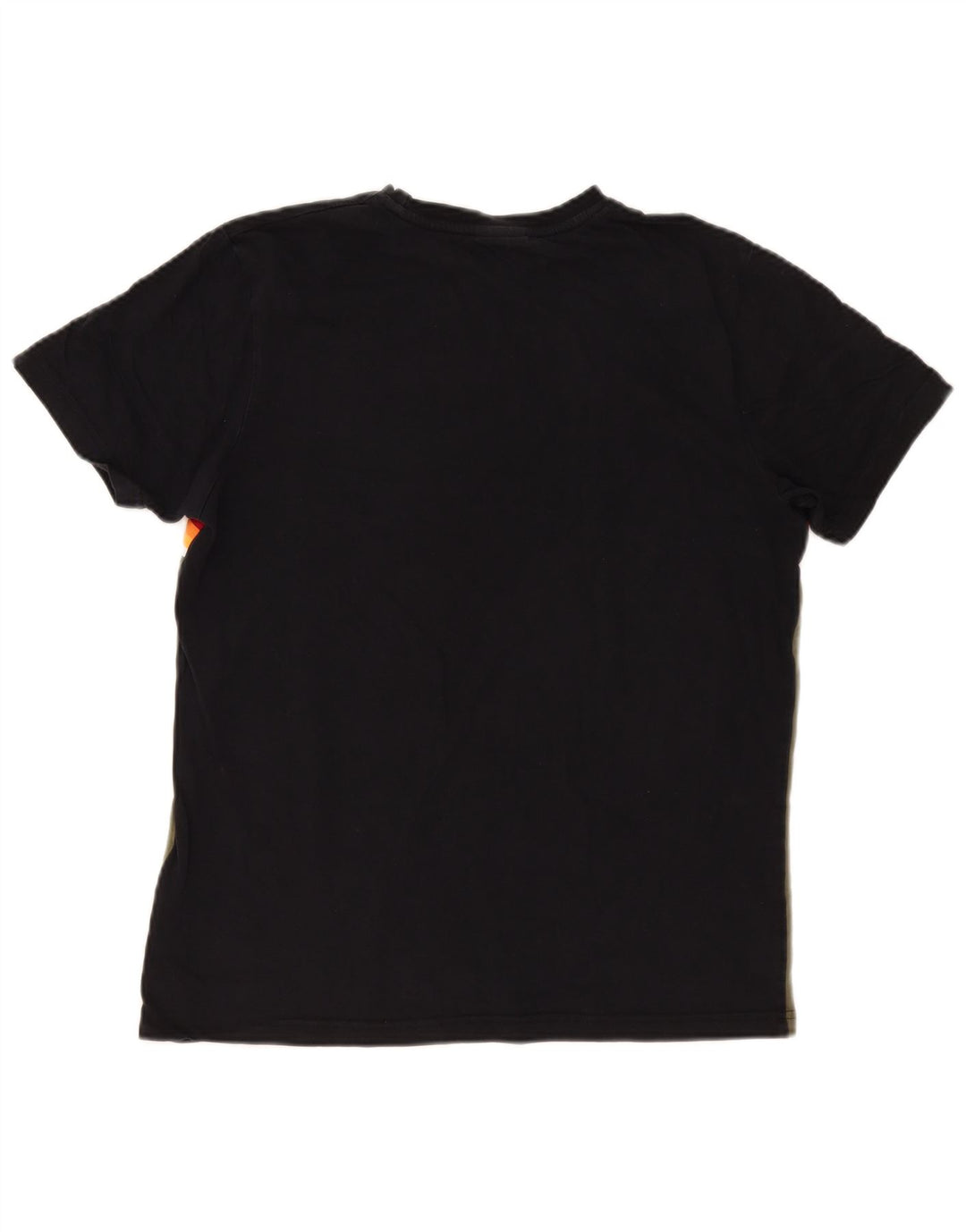 Ellesse Mens Graphic T-Shirt Top Medium Khaki Colourblock Cotton