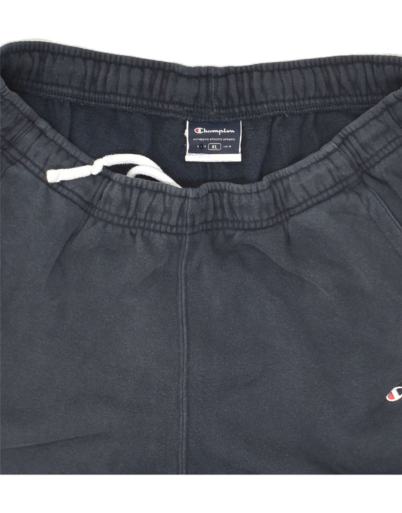 CHAMPION Mens Tracksuit Trousers XL Navy Blue Cotton Vintage Champion and Second-Hand Champion from Messina Hembry 