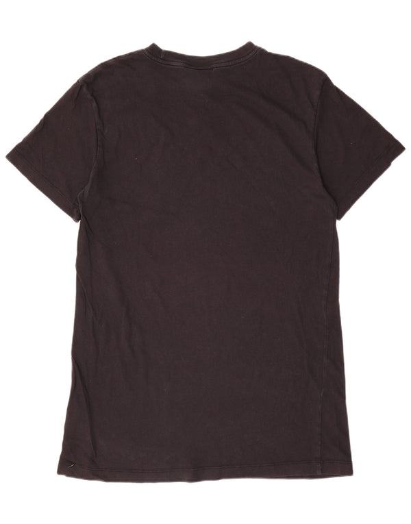 Nike Mens Loose Fit Graphic T-Shirt Top Small Black Cotton