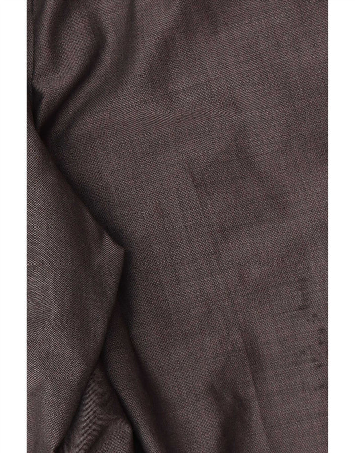 Marks & Spencer Mens Autograph Straight Suit Trousers W32 L31 Grey Wool