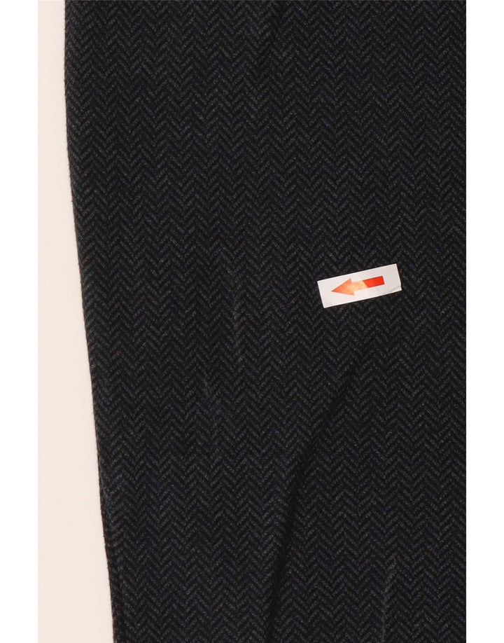 Marks & Spencer Womens Autograph Trousers Medium W28 L28 Grey Herringbone