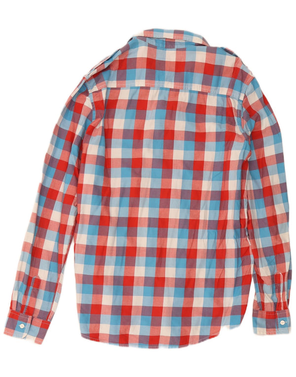 Levi's Mens Standard Fit Shirt Large Multicoloured Check Cotton