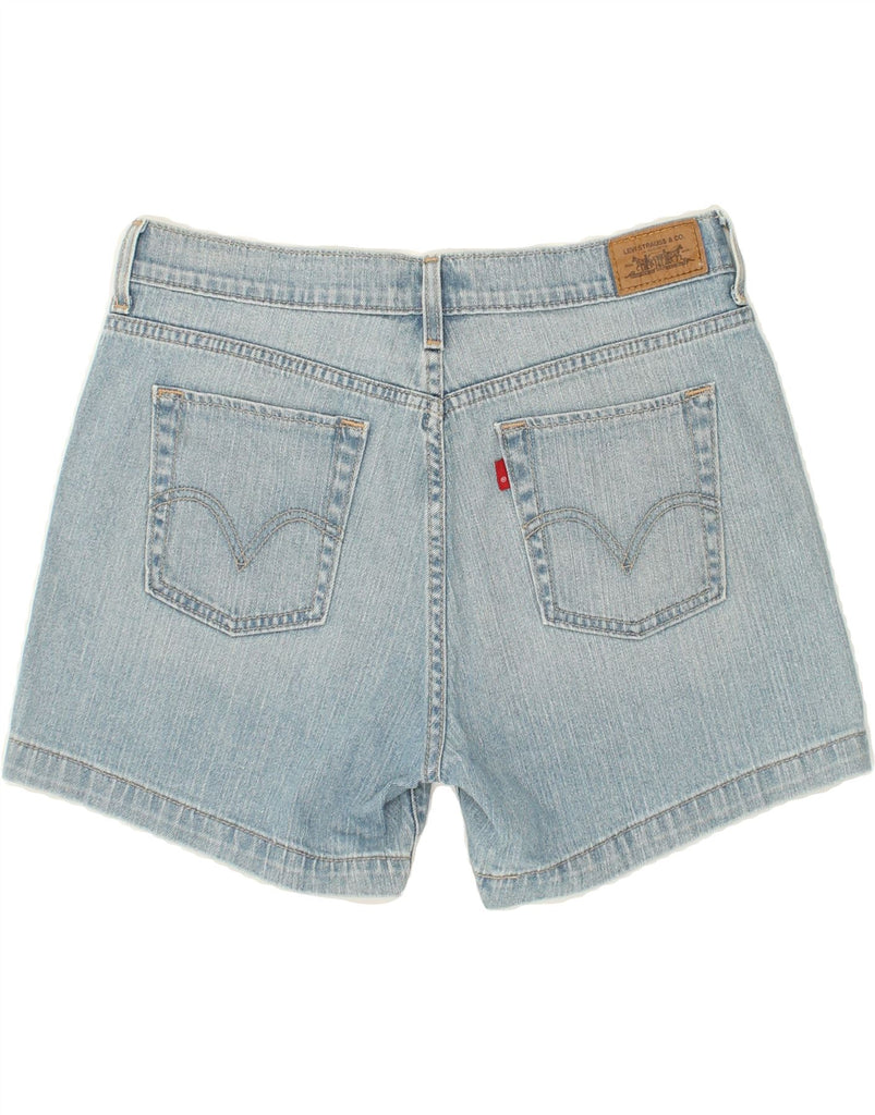 LEVI'S Womens 515 Denim Shorts US 10 Large W32 Blue Cotton Vintage Levi's and Second-Hand Levi's from Messina Hembry 