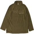 Animal Mens Graphic Zip Neck Fleece Jumper XL Khaki Polyester