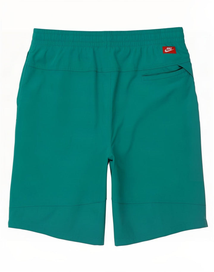 Nike Mens Sport Shorts Large Turquoise Polyester