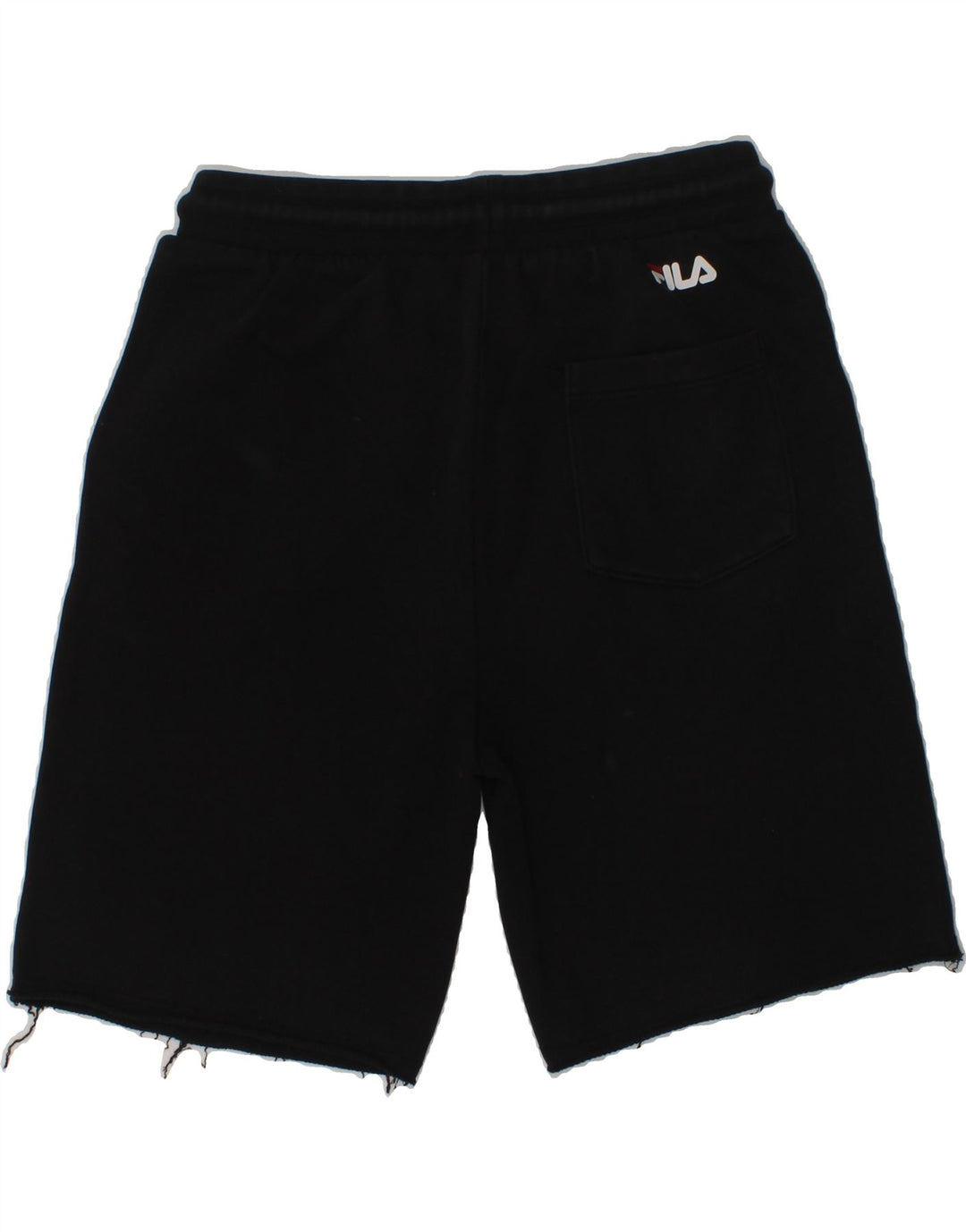 FILA Boys Graphic Sport Shorts 9-10 Years Black Cotton Vintage Fila and Second-Hand Fila from Messina Hembry 