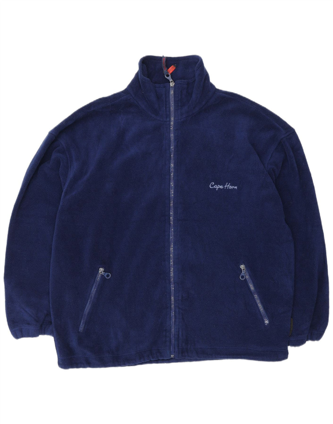 Cape Horn Mens Fleece Jacket UK 44 2XL Navy Blue