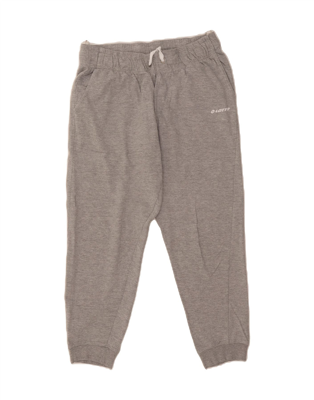 LOTTO Mens Tracksuit Trousers Joggers Large  Grey Cotton Vintage Lotto and Second-Hand Lotto from Messina Hembry 