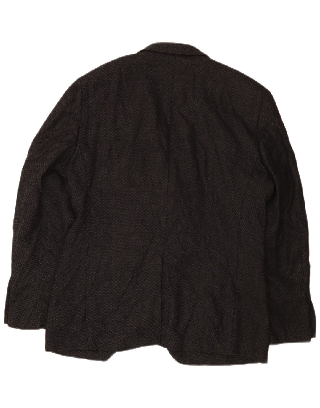 Dkny Mens 2 Button Blazer Jacket UK 38 Medium Black Wool