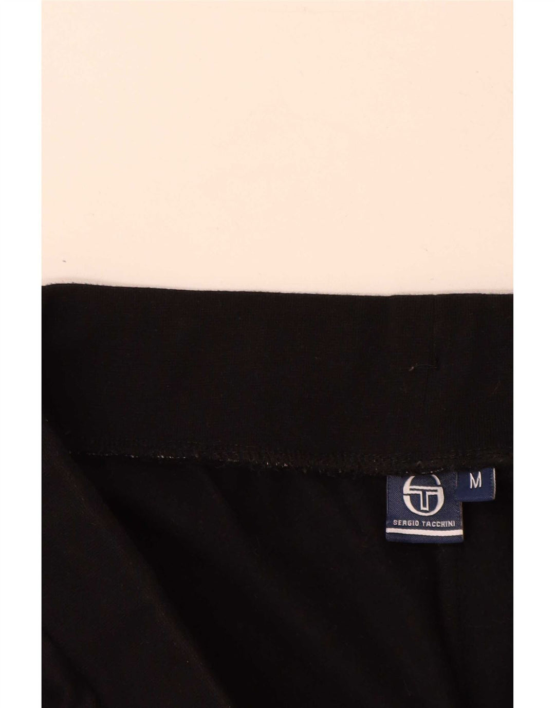 Sergio Tacchini Mens Tracksuit Trousers Joggers Medium  Black Cotton