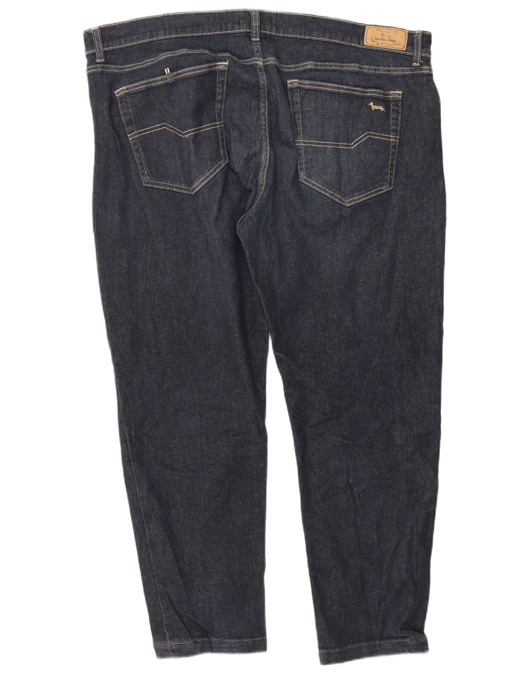 Harmont & Blaine Mens Tapered Jeans W44 L27 Navy Blue