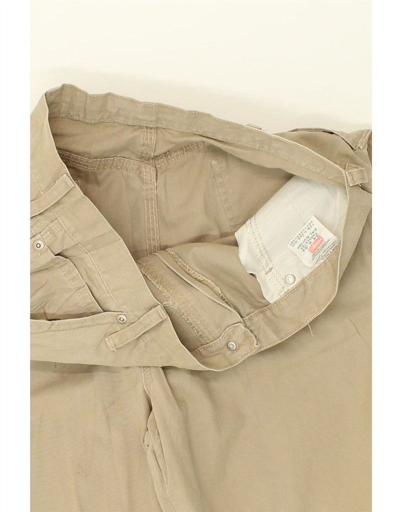 WRANGLER Mens Carpenter Straight Chino Trousers W34 L34 Beige Cotton | Vintage Wrangler | Thrift | Second-Hand Wrangler | Used Clothing | Messina Hembry 