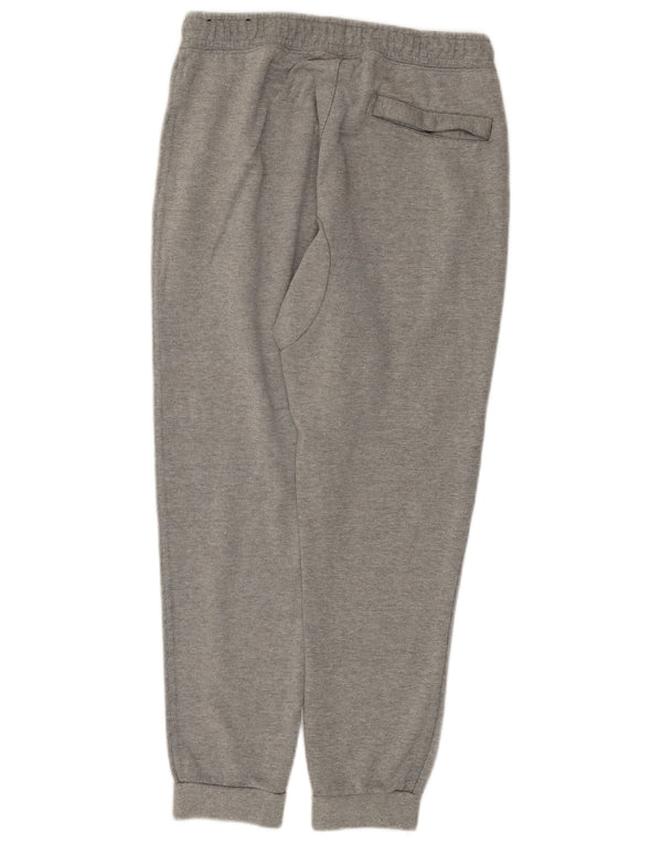 Nike Womens Tracksuit Trousers Joggers UK 12 Medium  Grey Flecked Cotton