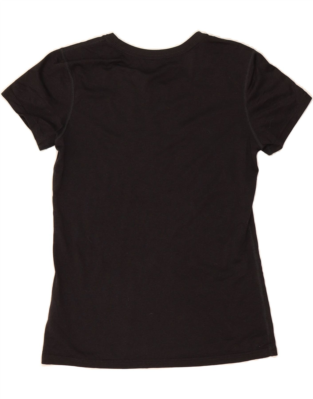 NIKE Womens Dri Fit T-Shirt Top UK 10 Small Black Polyester Vintage Nike and Second-Hand Nike from Messina Hembry 